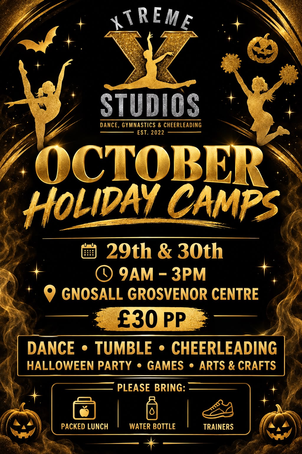 Xtreme Studios October Holiday Camps